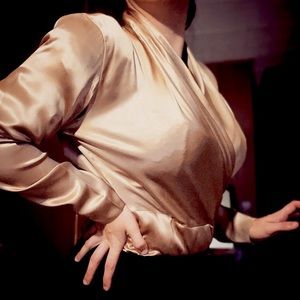 SOLD Anne Klein II Petites Wrap Blouse FB 2/4 $50